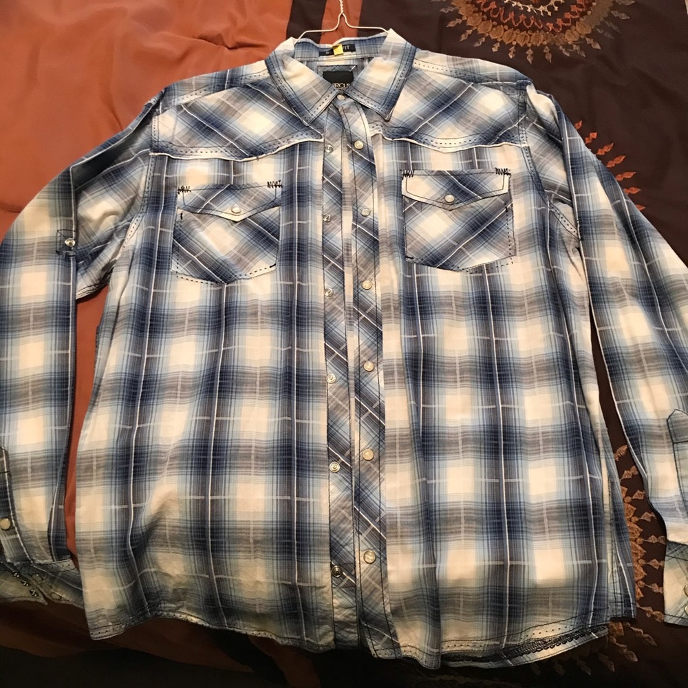 Pearl Snap Dress Shirt